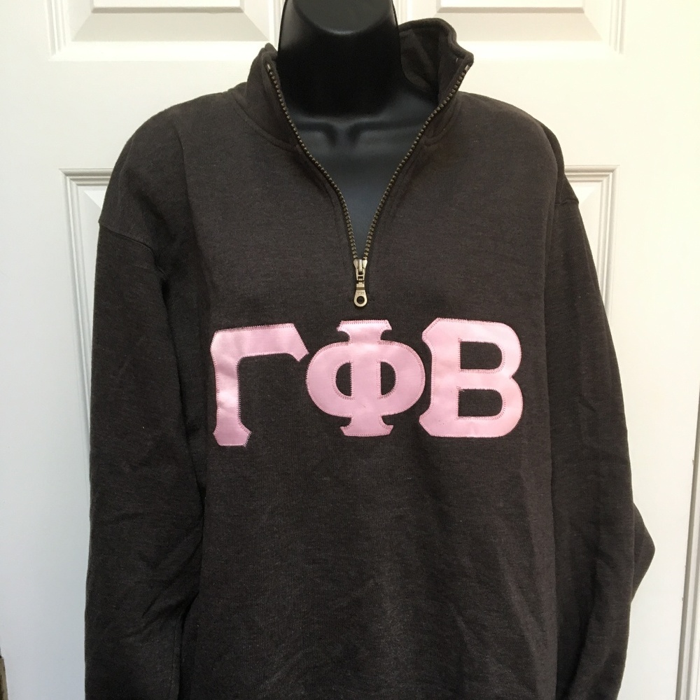 Gamma Phi Beta Stitch Quarter Zip